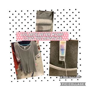 Grey LLR tee
